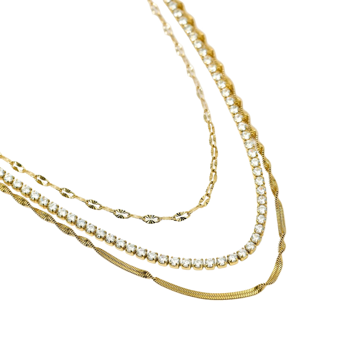 Collana con Catena e Tennis
