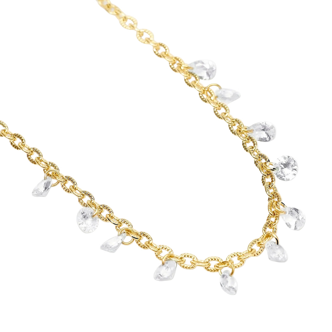 Collana con Catena Fancy e Pendenti