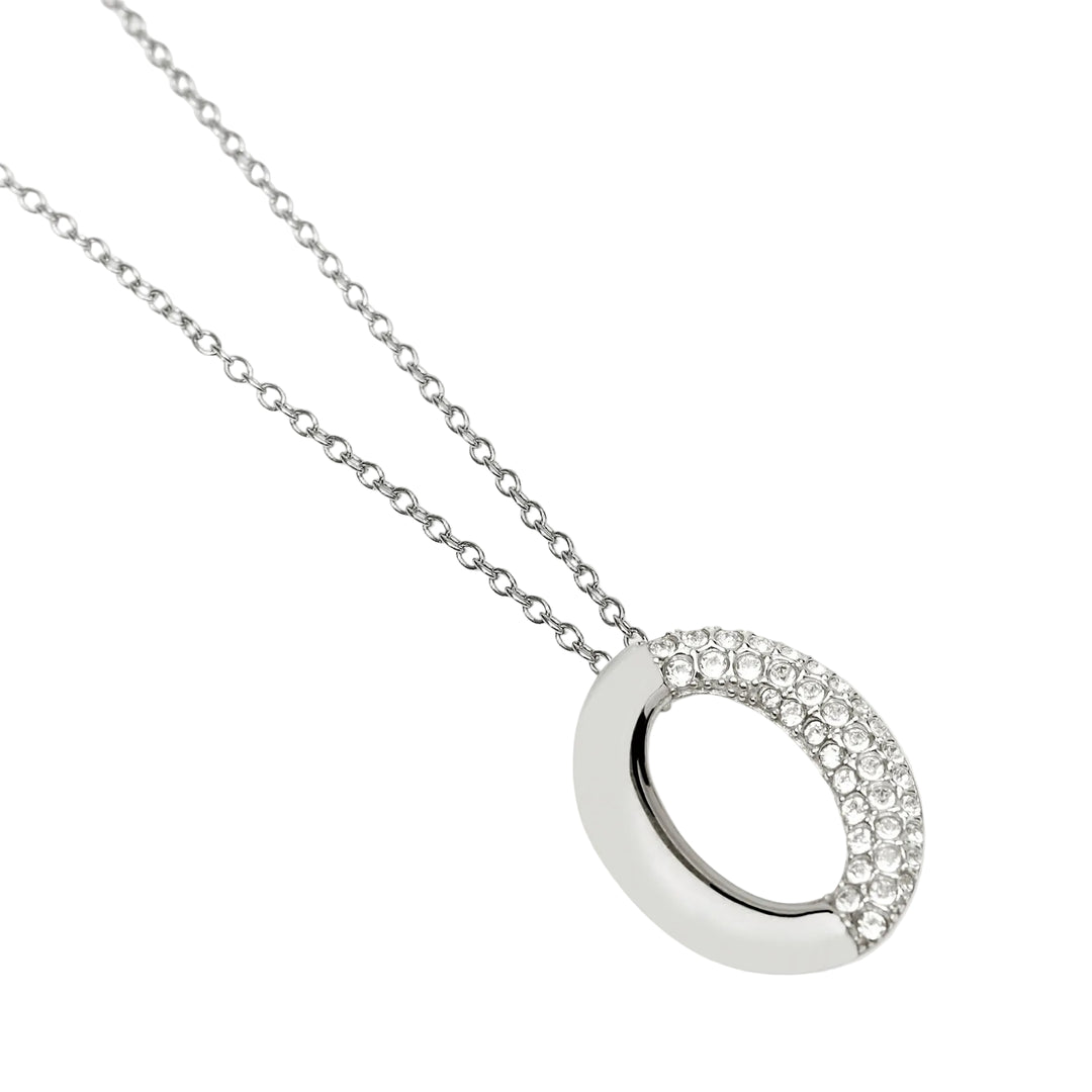 Collana con Catena e Pendente Ovale