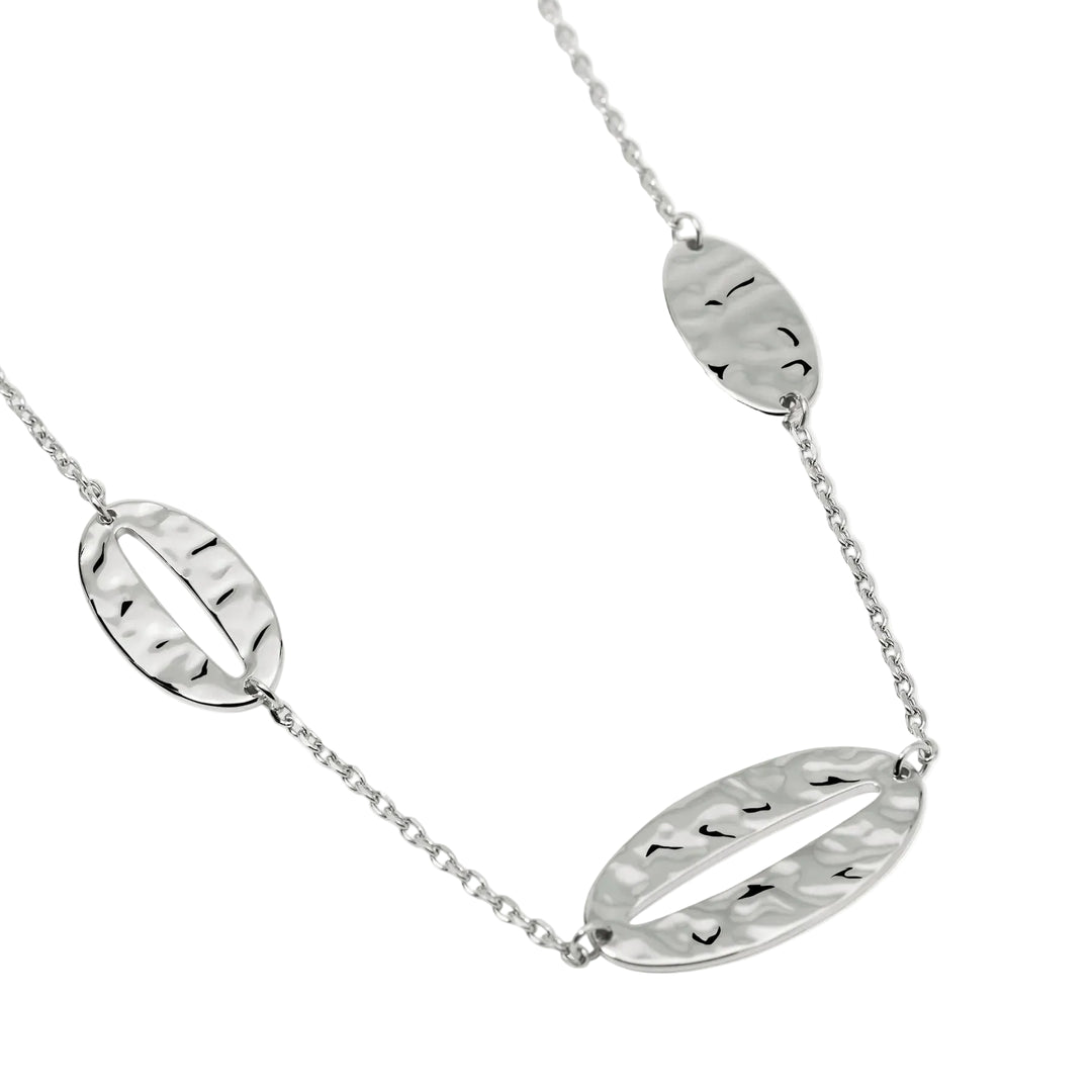 Collana con Catena ed Elementi Ovali