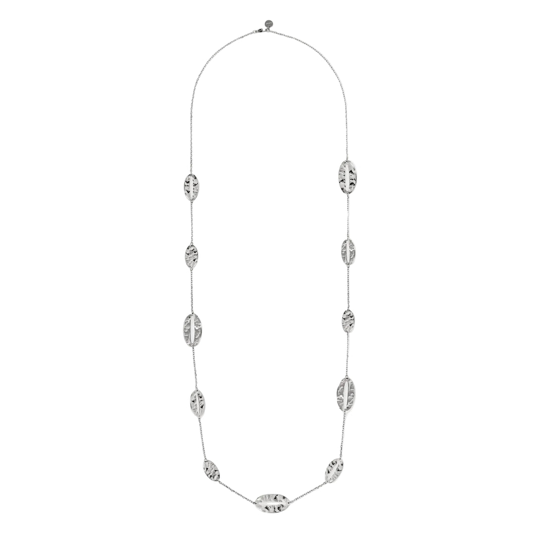Collana con Catena ed Elementi Ovali