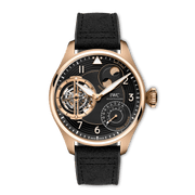 IWC Big Pilot’s Watch Constant Force Tourbillon IW590503 - cassa armor Gold 18kt - cinturino gomma nero - quadrante nero con tourbillon, fasi lunari e indicazione riserva di carica