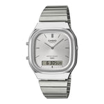Load image into Gallery viewer, Casio Edgy 35 mm AQ-240E-7AEF - bracciale e cassa acciaio - quadrante argento