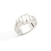 Anello Bold Nodo DoDo in argento 925 dal design moderno e simbolico