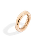 Load image into Gallery viewer, Anello Irregular DoDo in oro rosa 9K, anello fascia dalla forma irregolare
