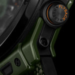 Load image into Gallery viewer, Hublot Big Bang Reloaded Dark Green Ceramic 421.GM.1149.NR.RLD - cassa ceramica verde scuro - cinturino gomma e tessuto verde scuro - quadrante scheletrato