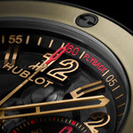 Load image into Gallery viewer, Hublot Big Bang Reloaded Magic Gold 421.MX.1133.NR.RLD - cassa oro 18kt lucidato - cinturino gomma e tessuto nero - quadrante scheletrato