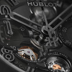 Load image into Gallery viewer, Hublot Big Bang Reloaded All Black 421.CX.1140.NR.RLD - cassa ceramica nera - cinturino gomma e tessuto nero - quadrante scheletrato