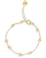 Load image into Gallery viewer, Bracciale &quot;Soffio&quot; con Boules in Oro
