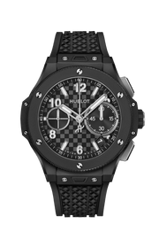 Hublot Big Bang Original Unico Black Magic 431.CI.1370.RX - cassa in ceramica nera - cinturino gomma nera - quadrante nero con funzione flyback