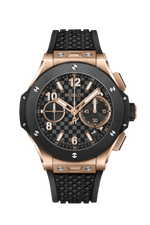 Load image into Gallery viewer, Hublot Big Bang Original King Gold Ceramic 431.OM.1380.RX - cinturino gomma nera - cassa oro rosa 18kt - quadrante nero con cronografo