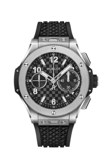 Hublot Big Bang Original Unico Titanium 431.NX.1370.RX - cinturino gomma nera - cassa in titanio - quadrante nero con funzione flyback