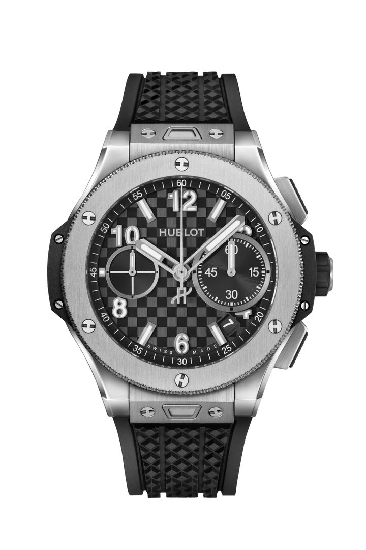 Hublot Big Bang Original Unico Titanium 431.NX.1370.RX - cinturino gomma nera - cassa in titanio - quadrante nero con funzione flyback