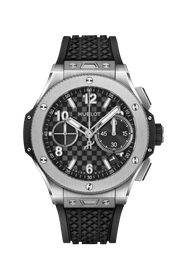 Hublot Big Bang Original Unico Titanium 431.NX.1370.RX - cinturino gomma nera - cassa in titanio - quadrante nero con funzione flyback