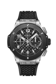 Hublot Big Bang Original Unico Titanium Ceramic 431.NM.1370.RX - cinturino gomma nera - cassa in titanio - quadrante nero con funzione flyback