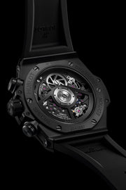 Hublot Big Bang Unico All Black Calavera 441.CI.1140.VR.MEX25 - fondello con movimento a vista