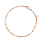 Load image into Gallery viewer, Bracciale Essentials DoDo in oro rosa 9K con piastrina
