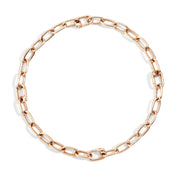 Bracciale Essentials DoDo in argento 925 placcato oro rosa 18K con 4 maglie apribili