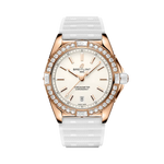 Load image into Gallery viewer, Breitling Super Chronomat Automatic 38 Origins con cassa in oro rosso 18 carati da 38 mm e quadrante con diamanti sovradimensionati.
