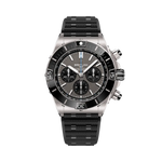 Load image into Gallery viewer, Breitling Super Chronomat B01 44 con cassa in titanio da 44 mm e quadrante grigio con contatori incassati.
