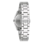 Load image into Gallery viewer, Dettaglio quadrante ice blue con indici a bastoni e lancette silver luminescenti.
