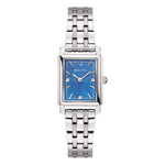 Load image into Gallery viewer, Quadrante in madreperla bianca con otto diamanti incastonati come indici del Bulova Sutton Tank Ladies 96P245
