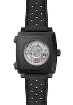 Load image into Gallery viewer, Tag Heuer Monaco Chronograph Stopwatch CAW218F.FC6356 - fondello con vetro zaffiro con movimento a vista