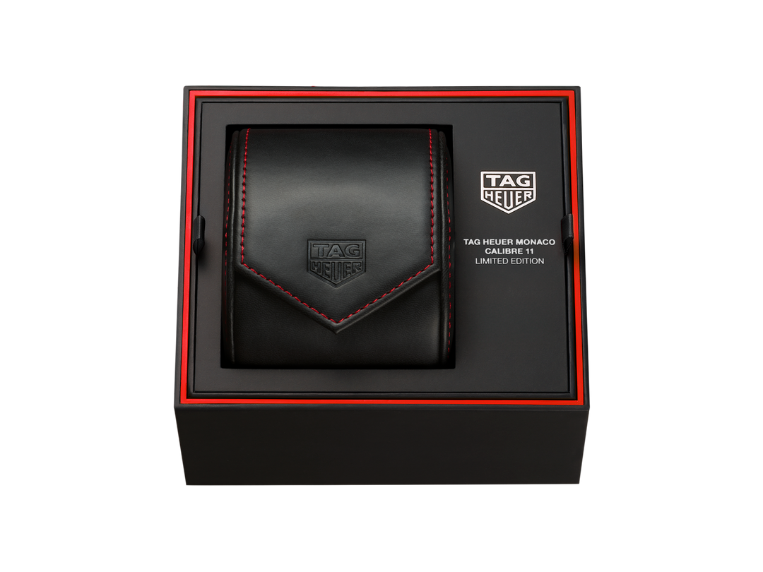 Tag Heuer Monaco Chronograph Stopwatch CAW218F.FC6356 - box