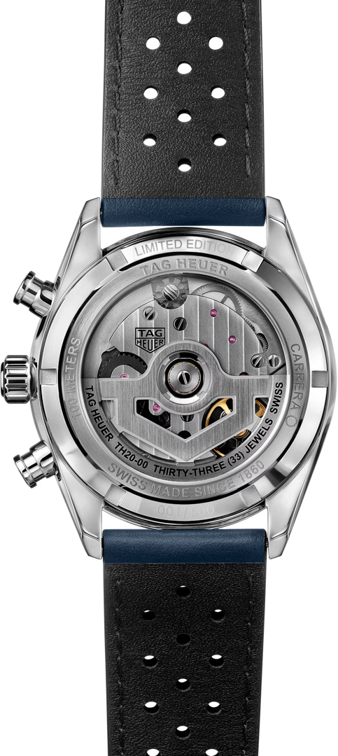 Tag Heuer Carrera Chronograph CBN201N.FC6620 - fondello con movimento a vista