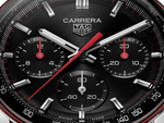 Load image into Gallery viewer, Tag Heuer Carrera Chronograph CBS2114.BA0053 - quadrante nero con dettagli rossi