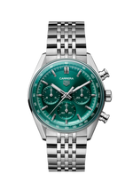 Load image into Gallery viewer, Tag Heuer Carrera Chronograph CBS2115.BA0053 - quadrante verde - cassa e bracciale acciaio