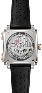 Load image into Gallery viewer, Tag Heuer Monaco Chronograph CDW2150.FC8360 - fondello con movimento a vista