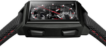 Load image into Gallery viewer, Tag Heuer Monaco Evergraph CEW5180.FT8122 - cassa titanio colore nero - cinturino caucciù nero - quadrante trasparente con cronografo