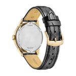 Load image into Gallery viewer, Citizen Day date AW0153-04A - cinturino pelle nero - cassa acciaio rifiniture dorate - quadrante champagne - fondello