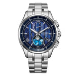 Load image into Gallery viewer, Citizen Attesa Dear BY1000-51L con cassa in Supertitanio da 41 mm e quadrante madreperla blu policroma.
