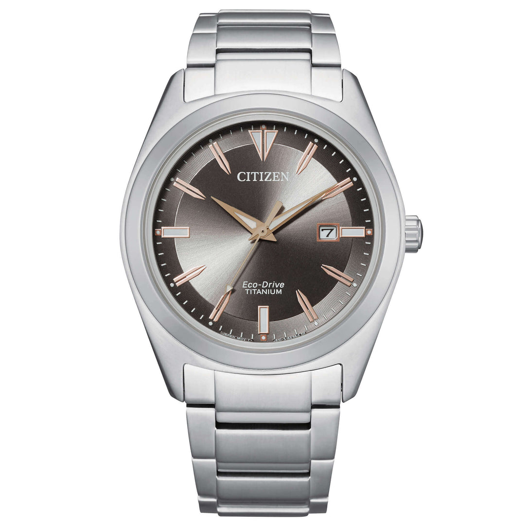 Citizen Super Titanium AW1640-83H con cassa in Super Titanio da 41 mm e quadrante antracite analogico.