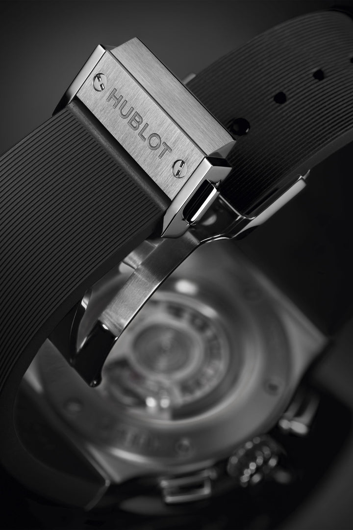 Hublot Classic Fusion Aerofusion Titanium 525.NX.0170.RX - cinturino caucciù nero - cassa titanio - quadrante scheletrato