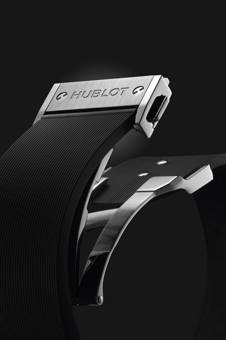 Hublot Classic Fusion Chronograph Titanium 521.NX.1171.RX - cassa in titanio - cinturino gomma nera - quadrante nero con cronografo e datario