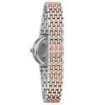 Load image into Gallery viewer, Cassa tonda in acciaio inox da 27 mm con finitura lucida del Classic Lady Diamond Bulova
