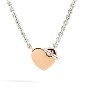 Collana Cuore T-Bar