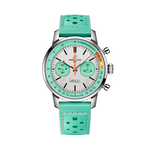 Load image into Gallery viewer, Cronografo Breitling Top Time B01 Fausto Coppi con cassa in acciaio inossidabile da 41 mm e quadrante protetto da vetro zaffiro.
