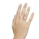 Load image into Gallery viewer, Anello Bollicine Argento e Oro Rosa
