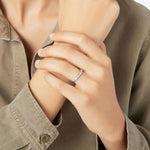 Load image into Gallery viewer, Anello Granelli Argento
