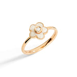 Load image into Gallery viewer, Anello Fiore Oro Rosa
