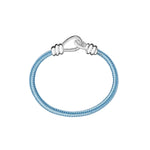 Load image into Gallery viewer, DoDo Bracciale nodo in argento e cordino nautico DBC2001-KNOT0-CAZAG