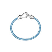 DoDo Bracciale nodo in argento e cordino nautico DBC2001-KNOT0-CAZAG