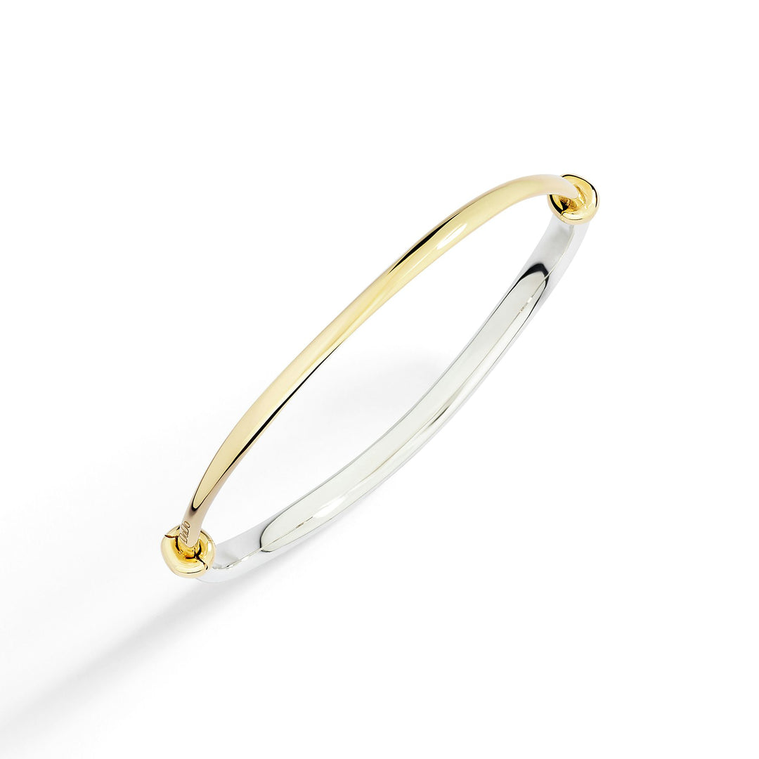 Bracciale Bangle Pepita in Argento e Oro