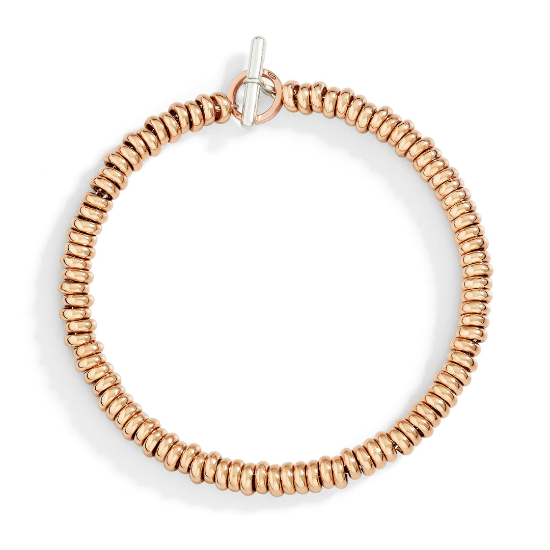 DoDo Bracciale rondelle oro rosa DBC6018-RONDE-0009A