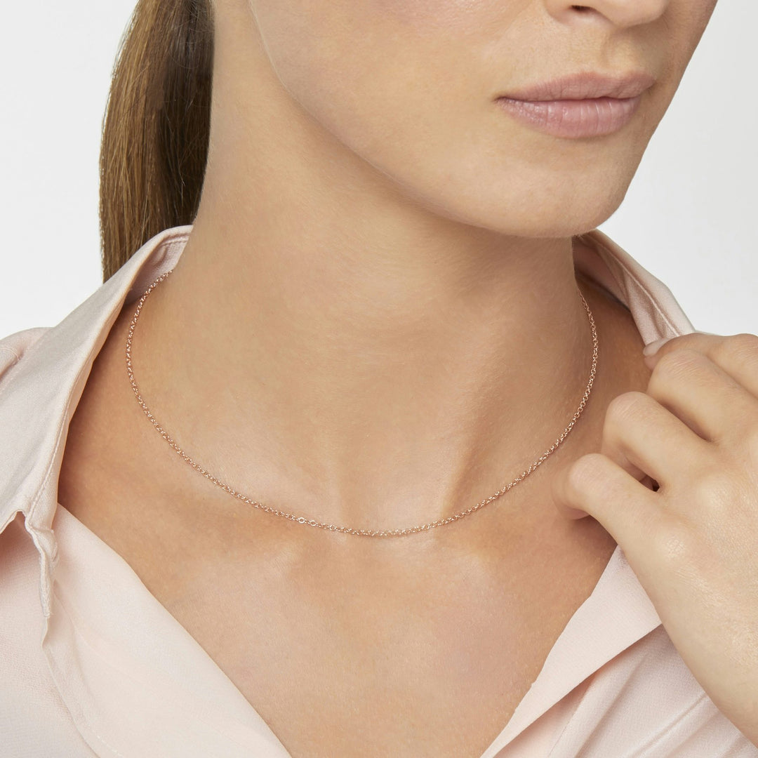 DoDo Collana essentials oro rosa DCB5013-CHAIN-0009R