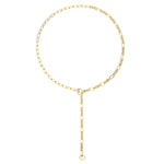 Load image into Gallery viewer, DoDo Collana maglie apribili argento dorato DCC3004-ESSEN-00YAG